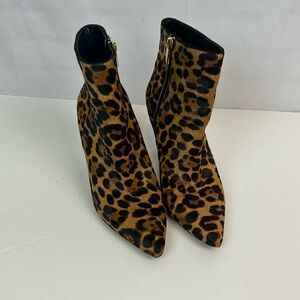 Vince Camuto Leopard Booties